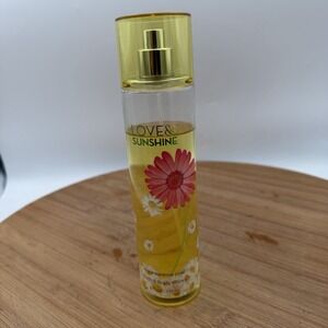 Bath & Body Works LOVE & SUNSHINE Mist Spray 8oz Mostly Full